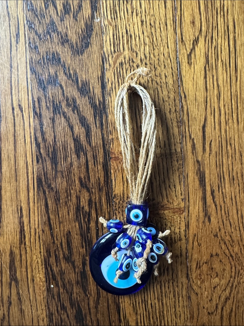 Blue Evil Eye Hanging Ornament - Home Accents